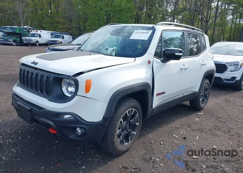 2023 Jeep Renegade Trailhawk 4X4 из США, поврежденный, VIN ZACNJDC16PPP73152